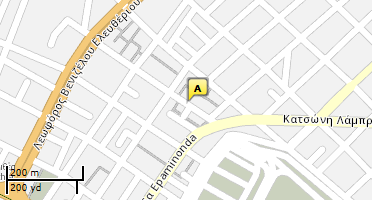 Location of business on map
