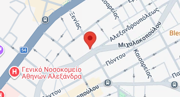Location of business on map