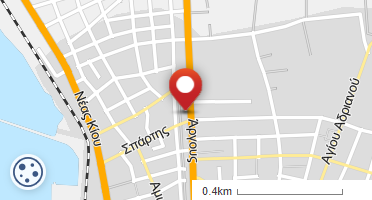 Location of business on map