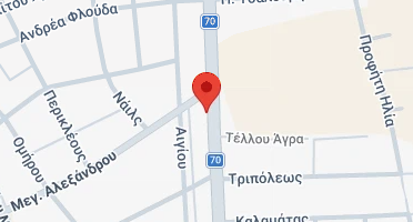 Location of business on map