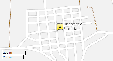 Location of business on map