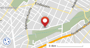 Location of business on map