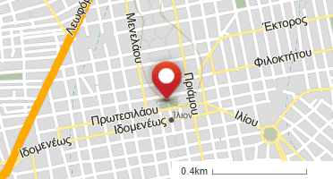 Location of business on map
