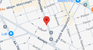 Location of business on map