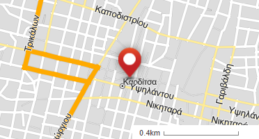 Χάρτης και σημείο της επιχείρησης