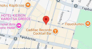 Location of business on map