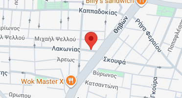 Location of business on map