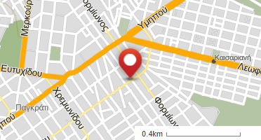 Location of business on map