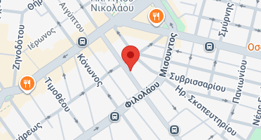 Location of business on map
