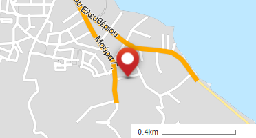 Location of business on map