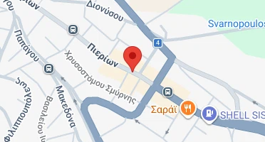Location of business on map
