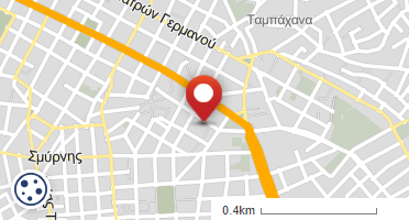 Location of business on map