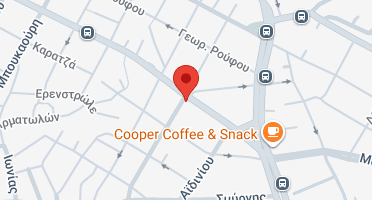 Location of business on map