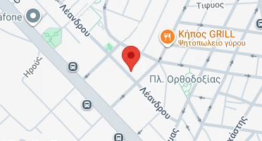 Location of business on map
