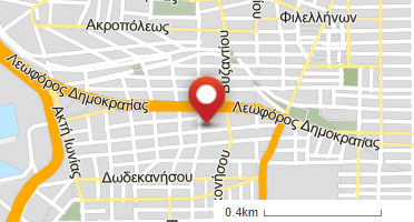 Location of business on map