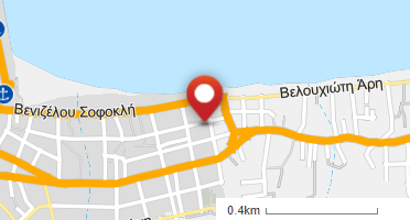 Location of business on map