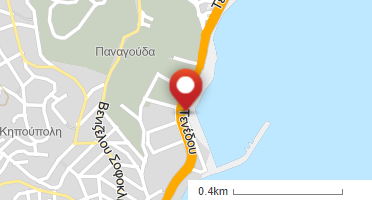 Location of business on map