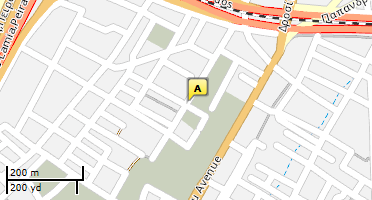 Location of business on map