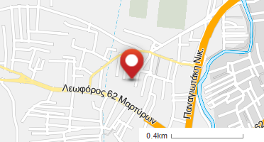 Location of business on map