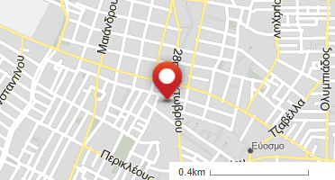 Location of business on map