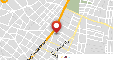 Location of business on map