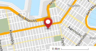 Location of business on map