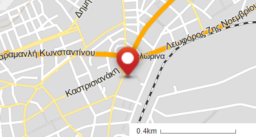 Location of business on map