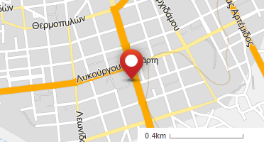 Location of business on map