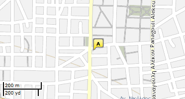 Location of business on map