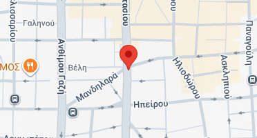 Location of business on map