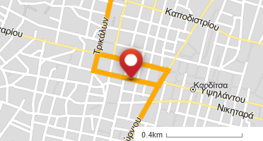 Χάρτης και σημείο της επιχείρησης