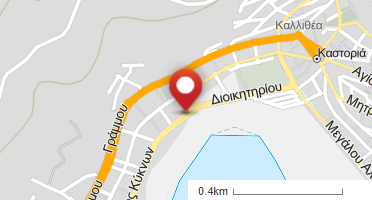 Χάρτης και σημείο της επιχείρησης