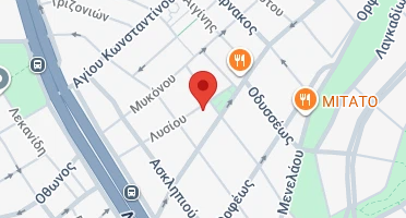 Location of business on map
