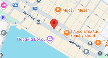 Location of business on map