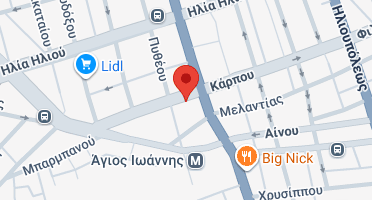 Location of business on map