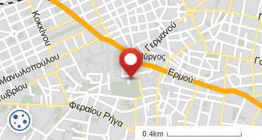 Location of business on map