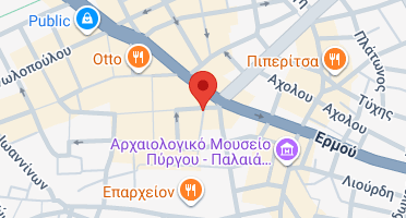 Location of business on map