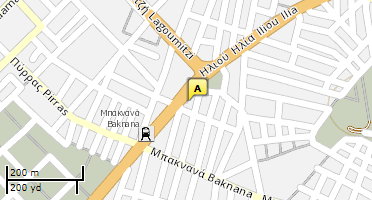 Χάρτης και σημείο της επιχείρησης