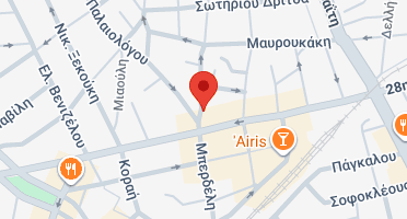 Location of business on map