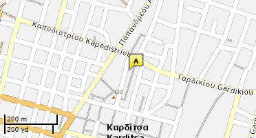 Χάρτης και σημείο της επιχείρησης