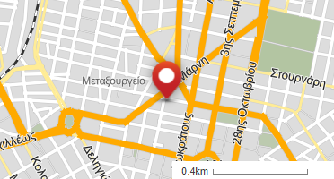 Location of business on map