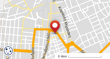 Location of business on map