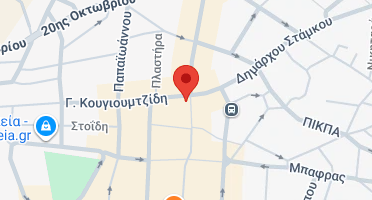 Location of business on map