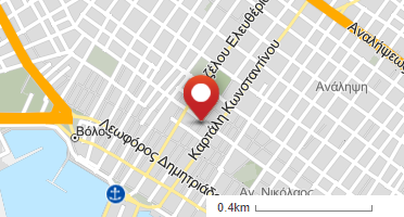 Location of business on map