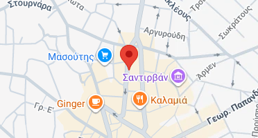 Location of business on map