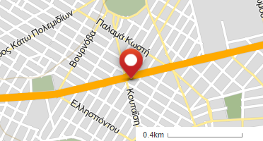 Location of business on map