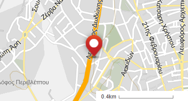 Location of business on map