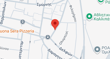 Location of business on map