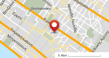 Location of business on map