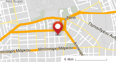 Χάρτης και σημείο της επιχείρησης